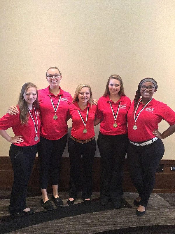 FCCLA members pose at the conference this past summer.
