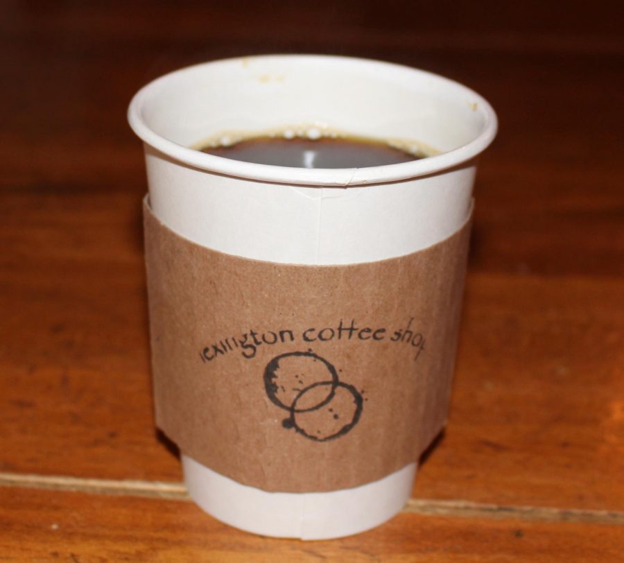 Coffee from Lexington Coffee Shop