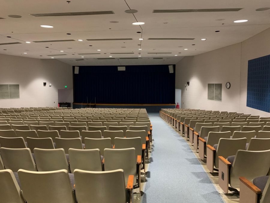 Empty Auditorium at RCHS.