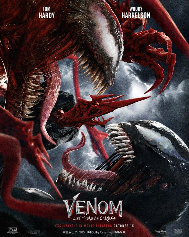 Venom: Let There Be Carnage movie poster, courtesy of IMDB

