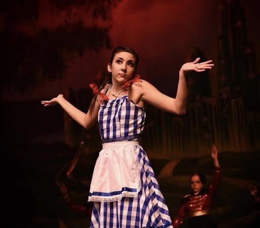 Sydney Boucher performing as Dorothy in The Rockbridge Ballets performance of The Wizard of Oz.

Image from The Rockbridge Ballets Instagram. 