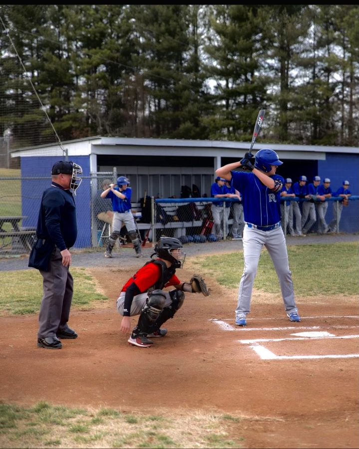 Junior Varsity baseball faces off against Riverheads High School. Picture Credits:Brandi Wimer