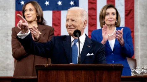 President Biden brings the crowd to their feet during his State of the Union Address
Photo Credit: Saul Loeb
