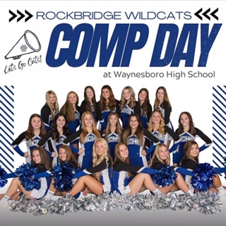 RCHS Competitive Cheer team photo. 