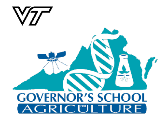 This is a logo for Governor’s School at Virginia Tech University. 
