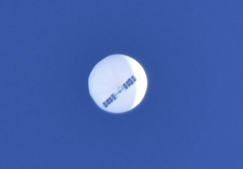 The Chinese Spy Balloon was first spotted flying over Montana. 

“Chinese surveillance balloon over Billings, MT” by Chase Doak, from Wikimedia Commons, License. 