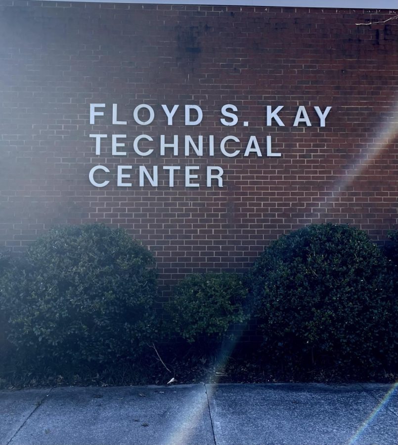 Floyd S. Kay Technical Center Entrance.
