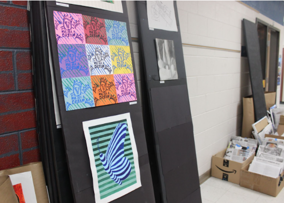 Students Display Works In Downtown Art Show