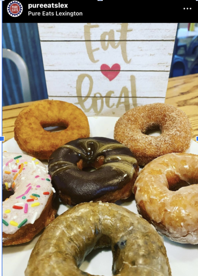 Doughnuts of the day post from the Pure Eat’s Instagram
Photo by Karen Morris