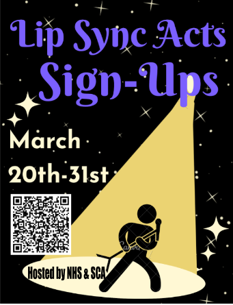 The Lip Sync sign-ups are open! (Photo Courtesy of Stephanie Brooks)
