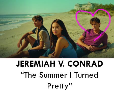 Summer I Turned Pretty promotional image courtesy of Amazon Prime. Graphics by Hallie Darmante and Sinthya Cruz-Perez.