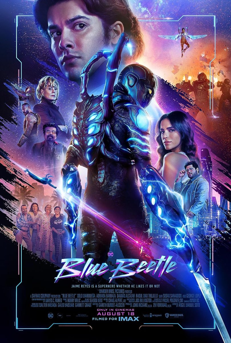 Movie poster of ¨Blue Beetle¨. Sourced from IMDB.
