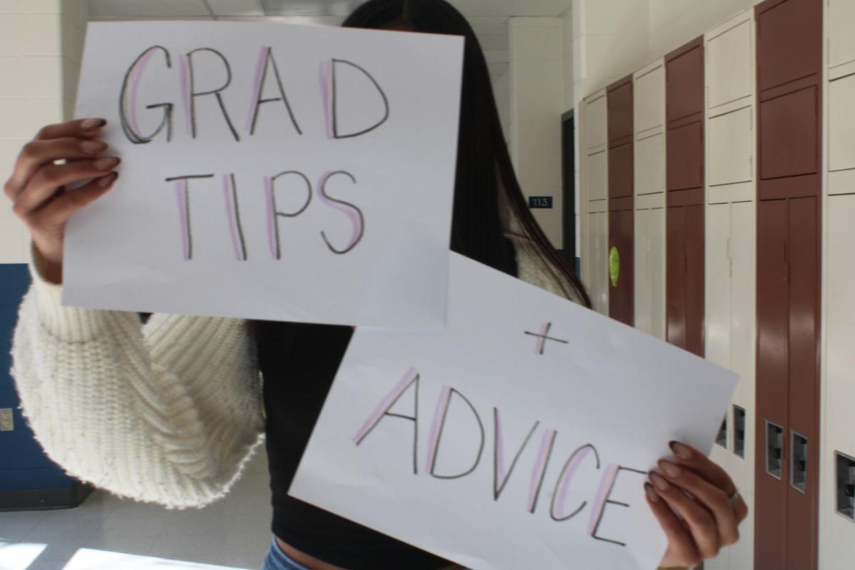 Graduation tips and advice. Photo Courtesy Hallie Darmante. 
