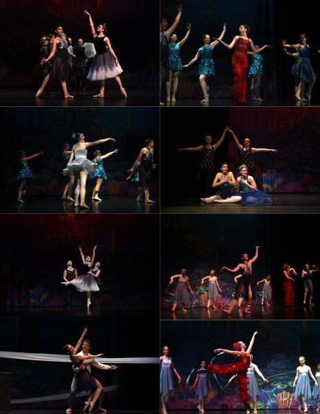 The Rockbridge Ballet’s two casts perform The Little Mermaid.
Infographic photo gallery made on Canva by Faith Mohr