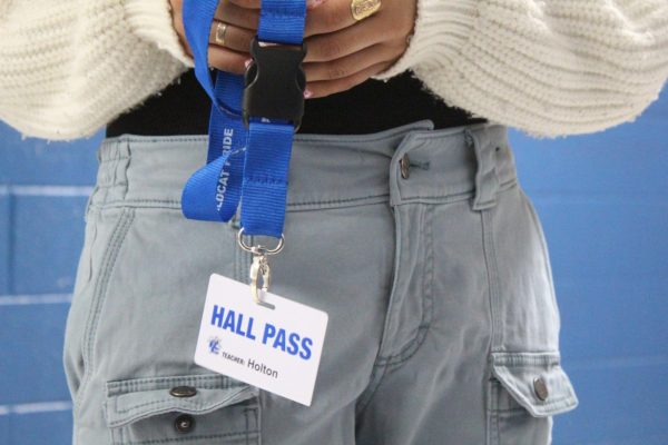 New hall passes administered by school admin. 
