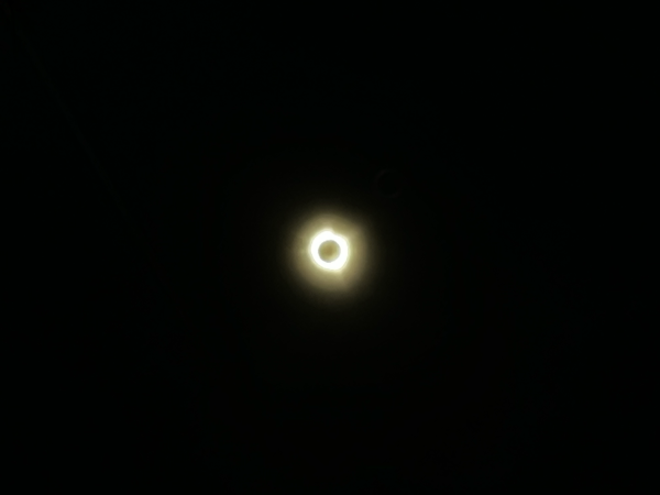 Taken in Oberlin, Ohio during the totality of the Solar Eclipse. 