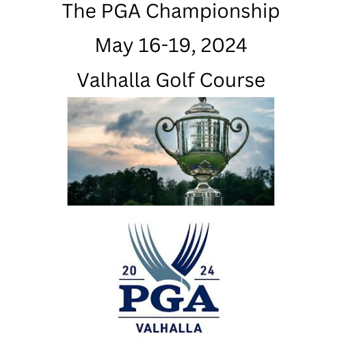 Graphic Created on Canva of the PGA Championship