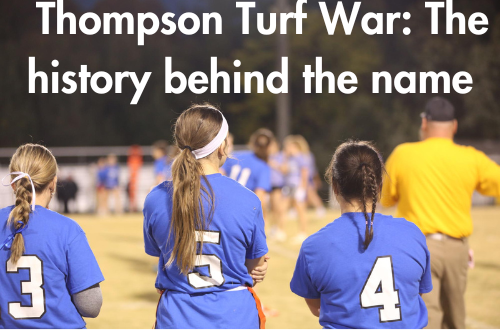 Senior players watch from the sidelines 