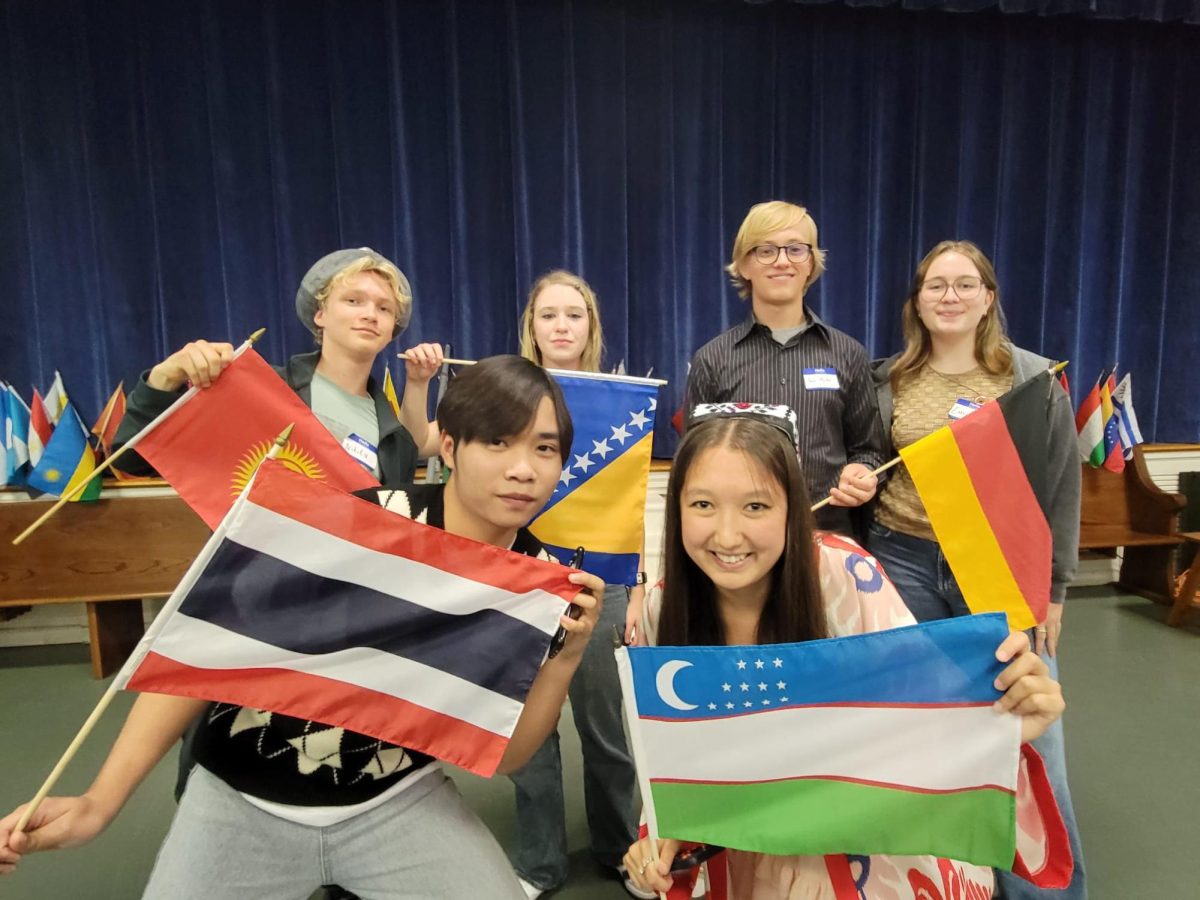 Exchange students experience new adventures