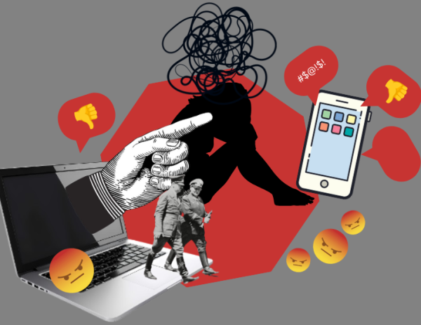 Social media provides a breeding ground for cyber bullying and extremist ideals.