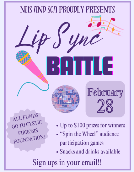 Lip Sync Flyer