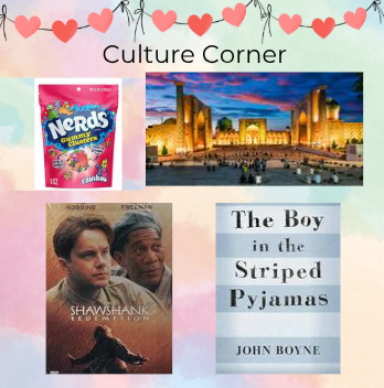 Gulbadanbegim Bayniyazova’s Culture Corner.