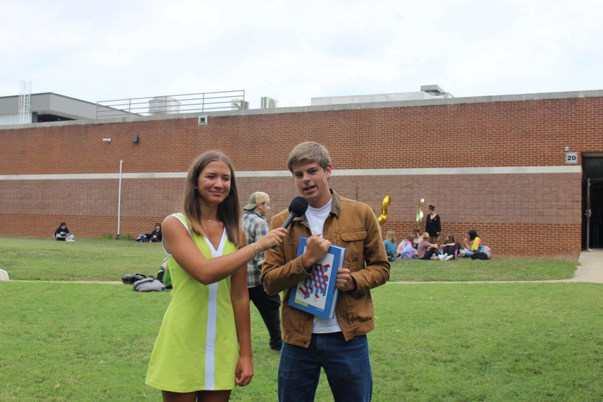Junior Cate Wilson interviews Junior Patrick McIntyre.