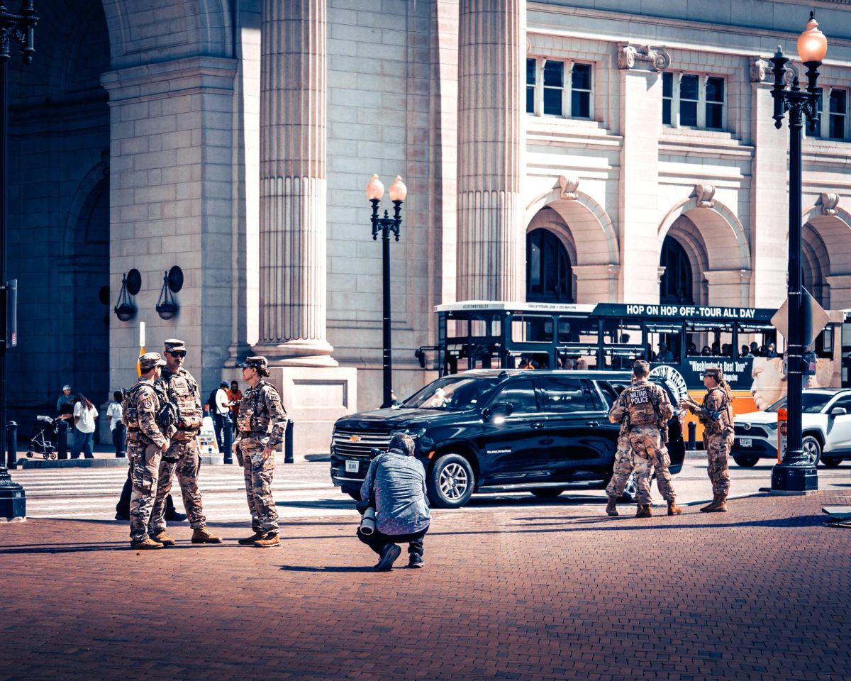 National Guard Soldiers seen in Washington D.C. 