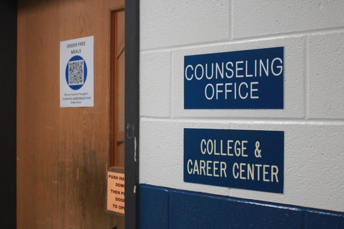 RCHS Counseling office where students can get information of colleges and careers. 