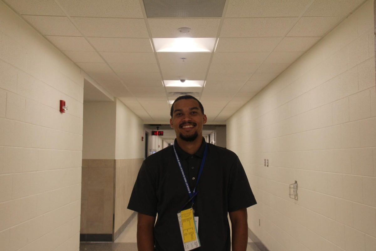 Staff member Zachery Byrd.