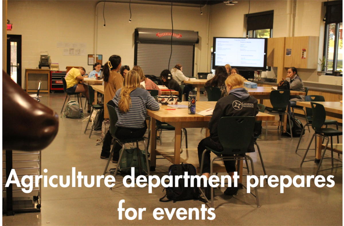 Agriculture teacher Gwendolyn Gosney teaches class