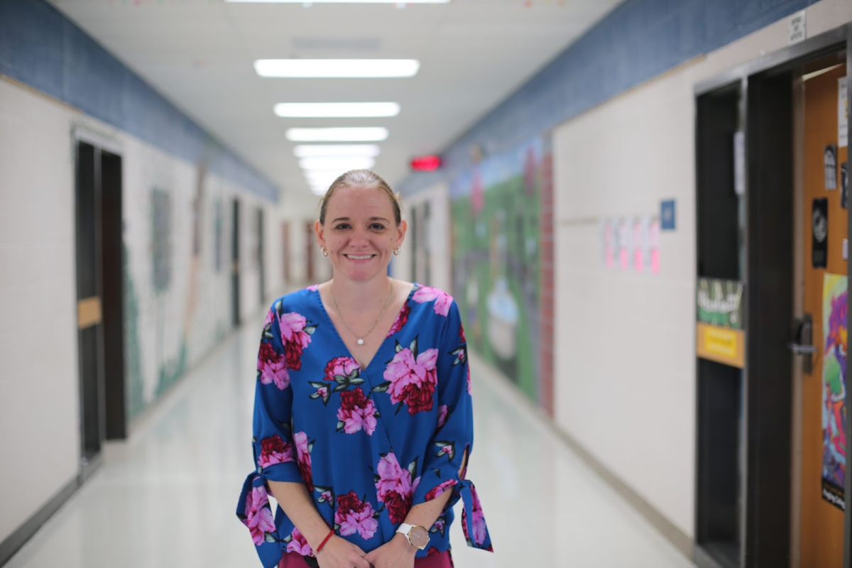 New Algebra 1 and AFDA teacher Ms. Hensley
