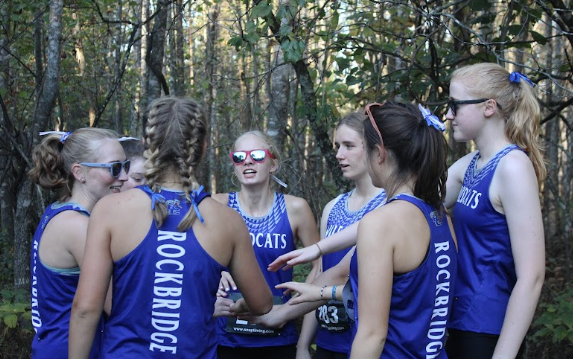 Cross Country races at home meet