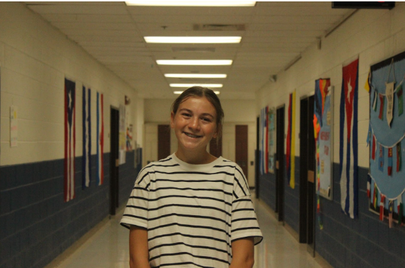 Freshman Zoe Fafatas