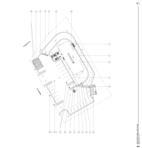 This image shows the blueprints for the new Chipotle Mexican Grill. Photo courtesy of Lexington Planning Commission. 