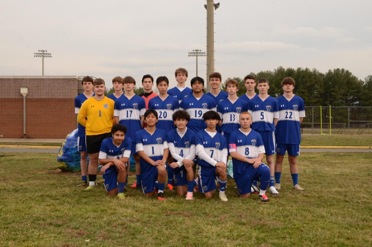 Boys soccer team photo.
