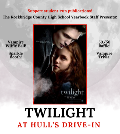 A poster advertising the Trivium "Twilight" movie night. Reprinted with permission from the Trivium staff. 