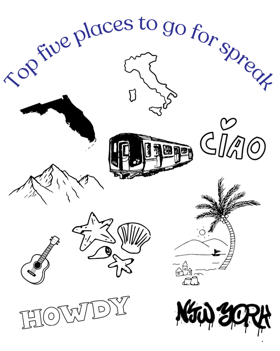 Top five places to be: Spring break inspires students to travel