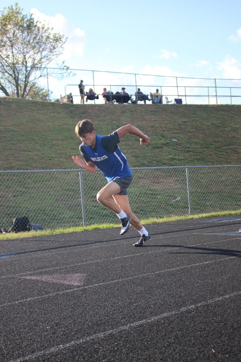 Calvin Lambert is taking off from the start. 